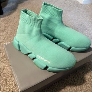 Balenciaga Mint Green Sneakers